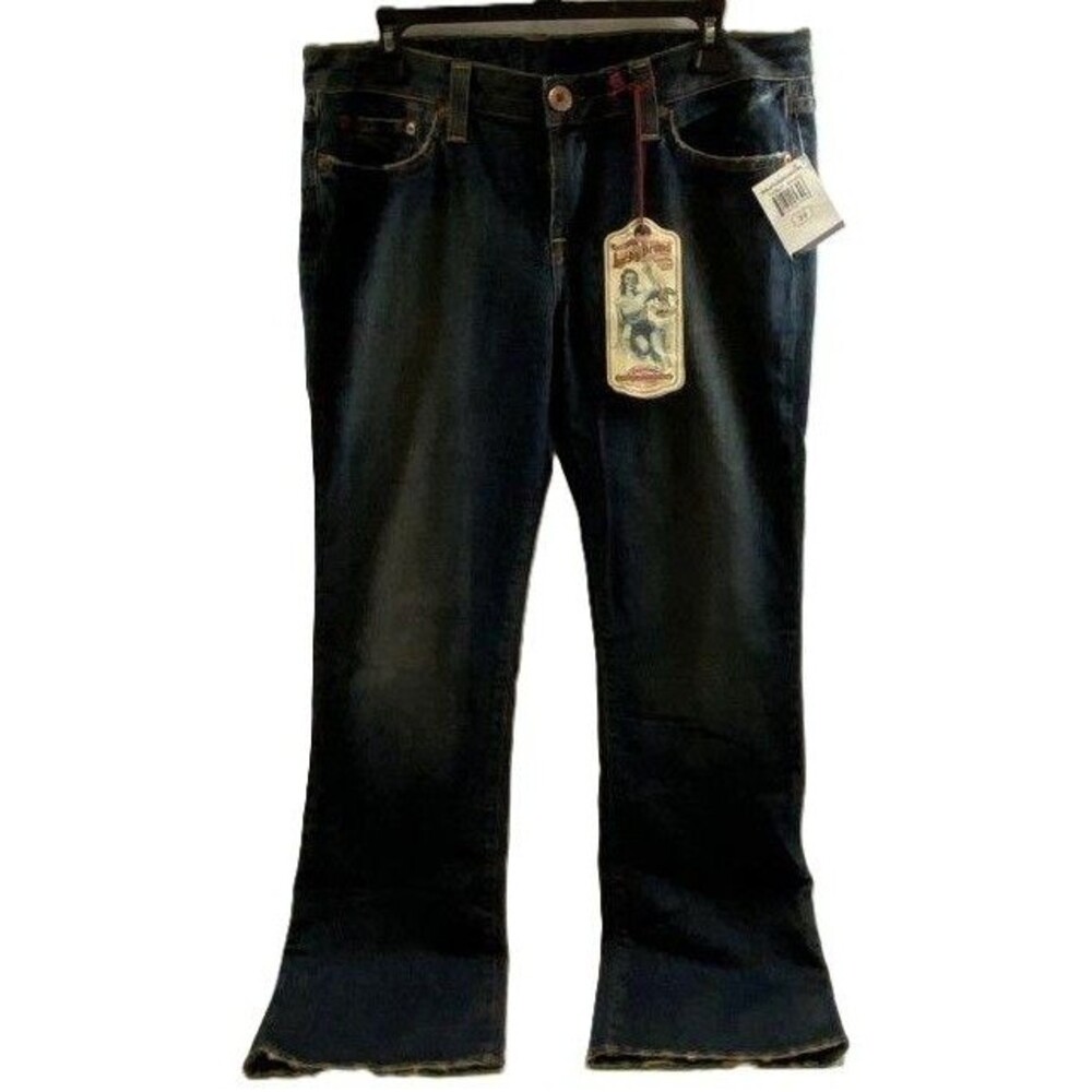 Lucky Brand Lola Bootcut Jeans Womens 14/32 Dark Wash Stretch NWT